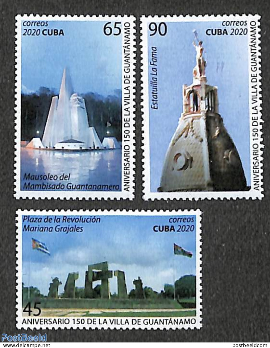 Cuba 2020 Guantanamo Ville 3v, Mint NH - Unused Stamps