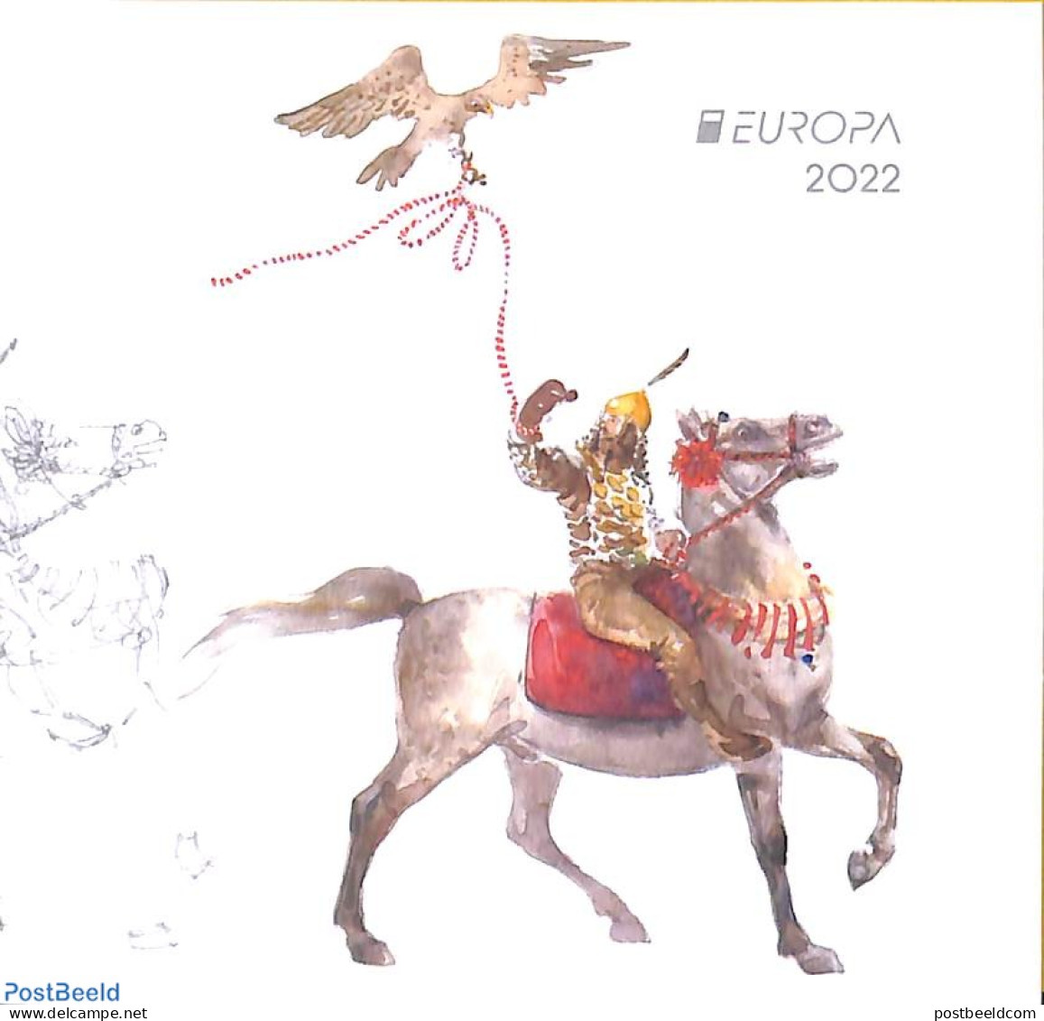 Bulgaria 2022 Europa, Myths & Legends Booklet, Mint NH, History - Europa (cept) - Stamp Booklets - Art - Fairytales - Neufs