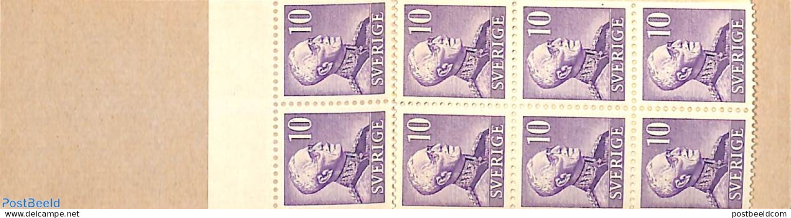 Sweden 1939 King Gustav V Booklet, Mint NH, Stamp Booklets - Unused Stamps