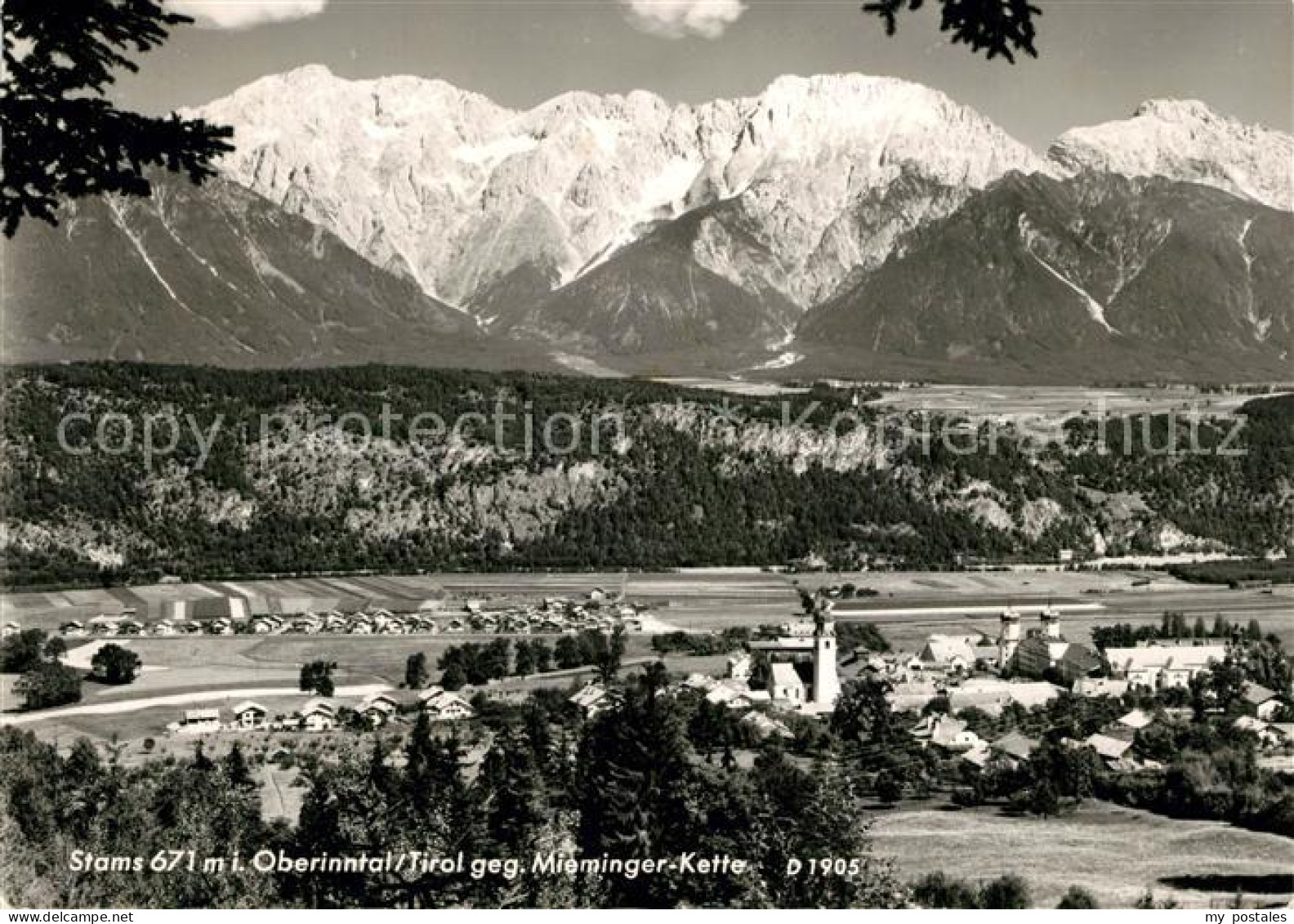 73242356 Stams Panorama Oberinntal Gegen Mieminger Kette Stams - Autres & Non Classés