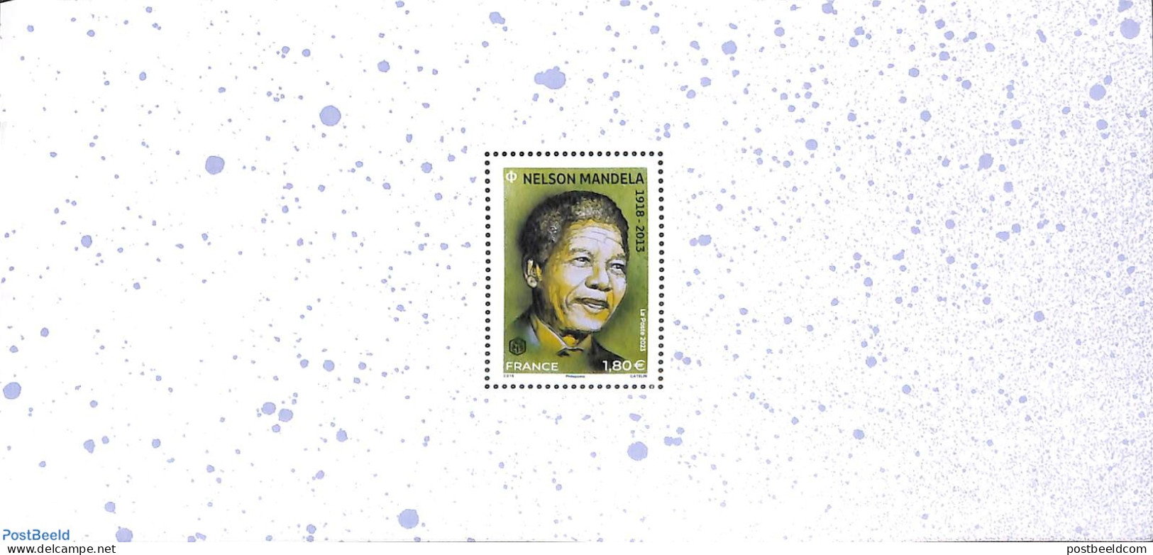 France 2023 Nelson Mandela, Special S/s, Mint NH, History - Politicians - Nelson Mandela - Unused Stamps