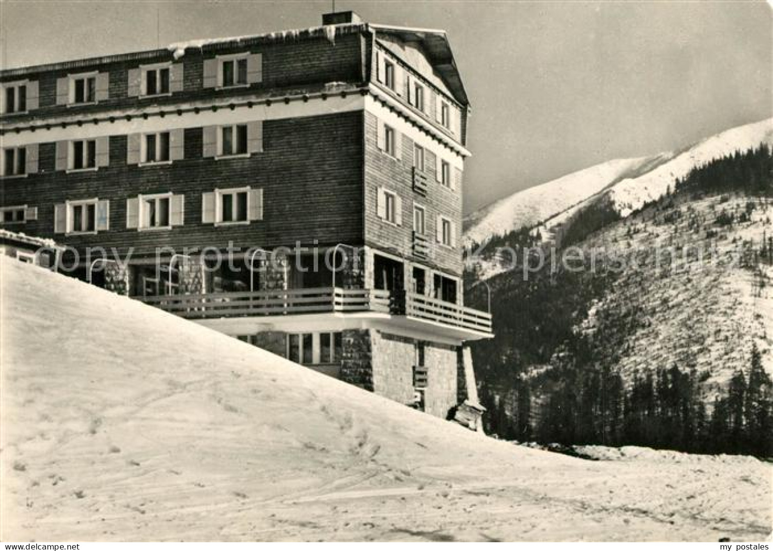 73242332 Nizke Tatry Hotel Srdiecko Berghotel Winter In Der Niederen Tatra Nizke - Slovakia