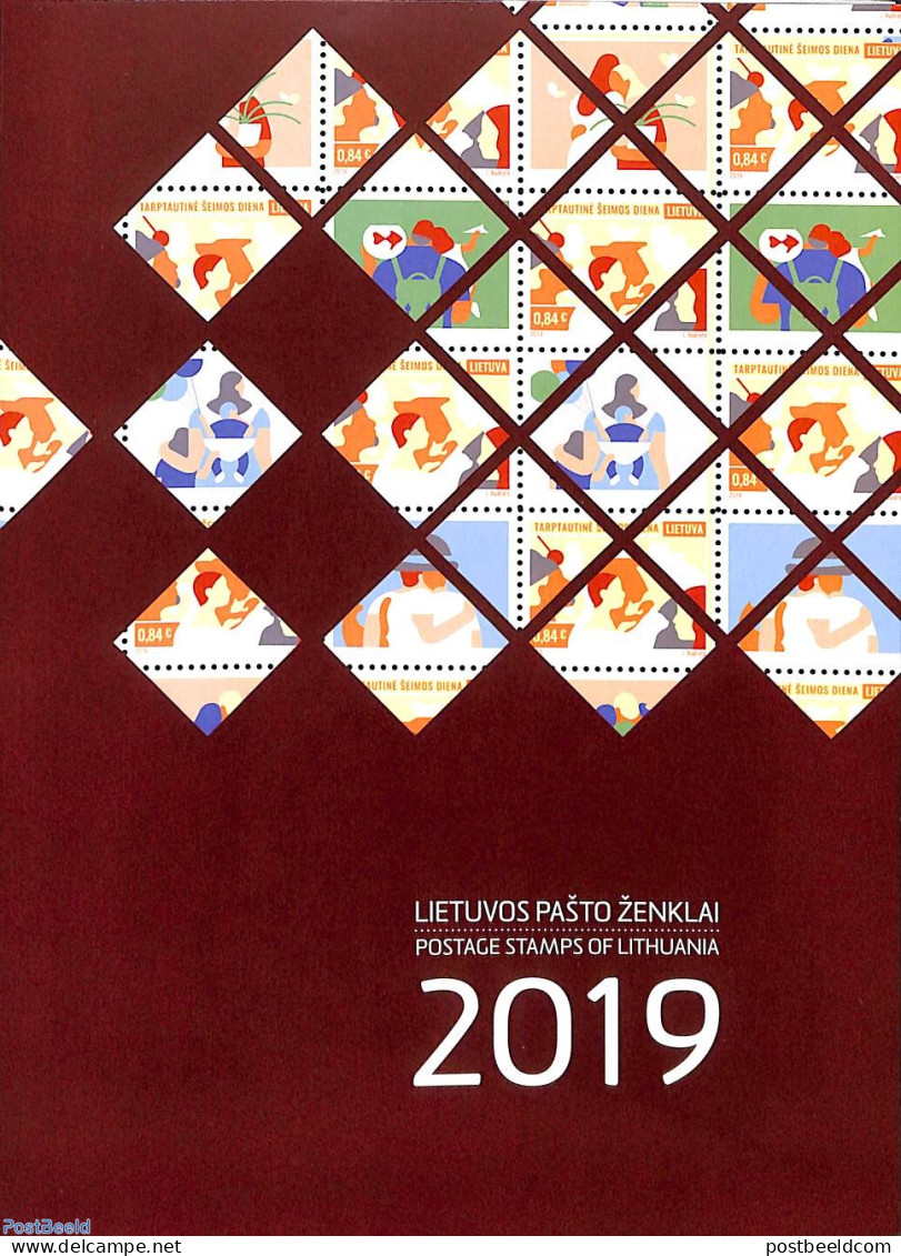Lithuania 2019 Official Yearset 2019, Mint NH, Various - Yearsets (by Country) - Non Classés