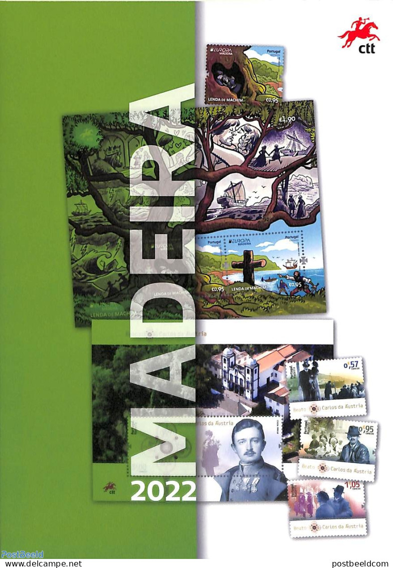 Madeira 2022 Official Yearset 2022, Mint NH, Various - Yearsets (by Country) - Non Classés