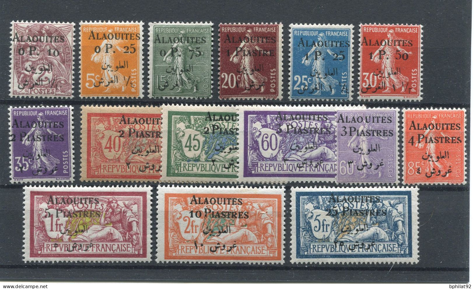 !!! ALAOUITES, SERIE N°1/15 NEUVE * - Unused Stamps