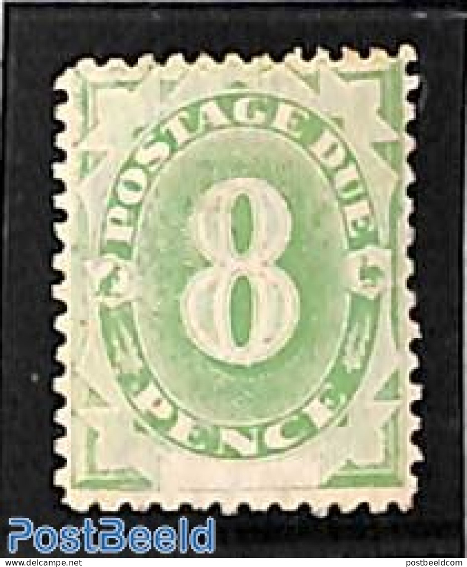 Australia 1902 8d, Postage Due, Type I, Perf. 12:11.5, Unused (hinged) - Otros & Sin Clasificación