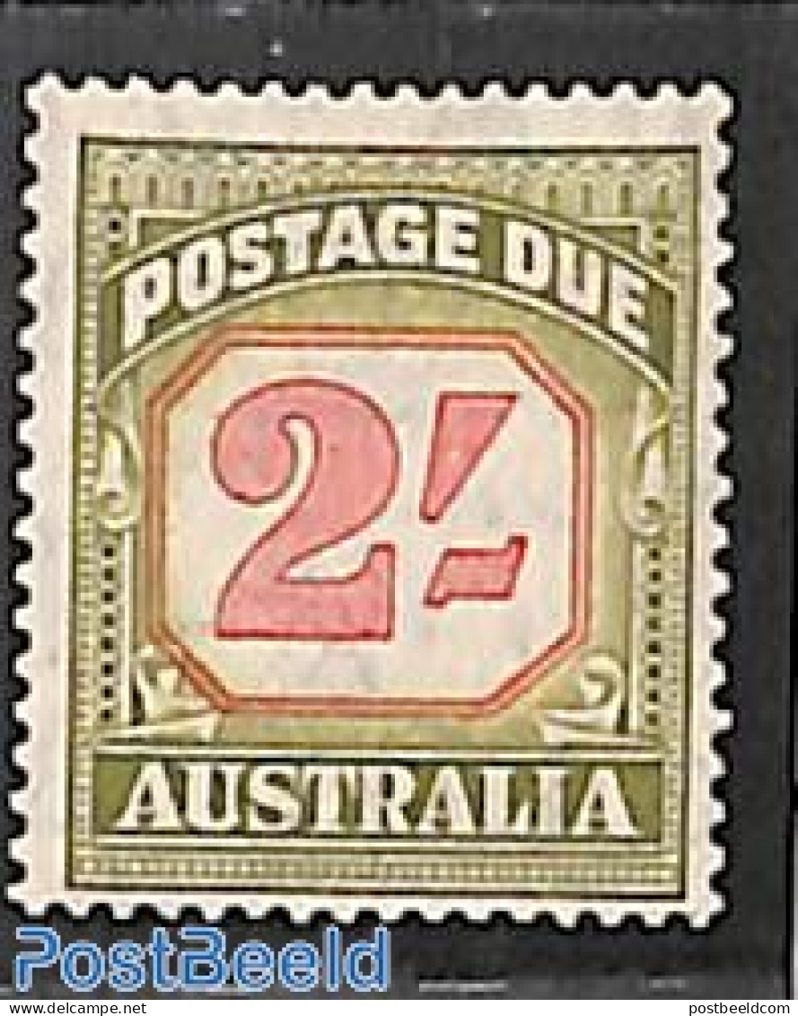 Australia 1953 2sh, Postage Due, Stamp Out Of Set, Unused (hinged) - Andere & Zonder Classificatie