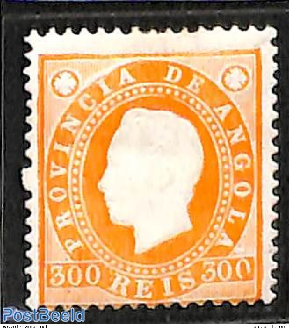 Angola 1886 300R, Stamp Out Of Set, Unused (hinged) - Angola