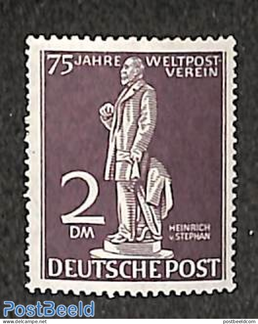 Germany, Berlin 1949 2DM, Stamp Out Of Set, Mint NH, Art - Sculpture - Nuovi