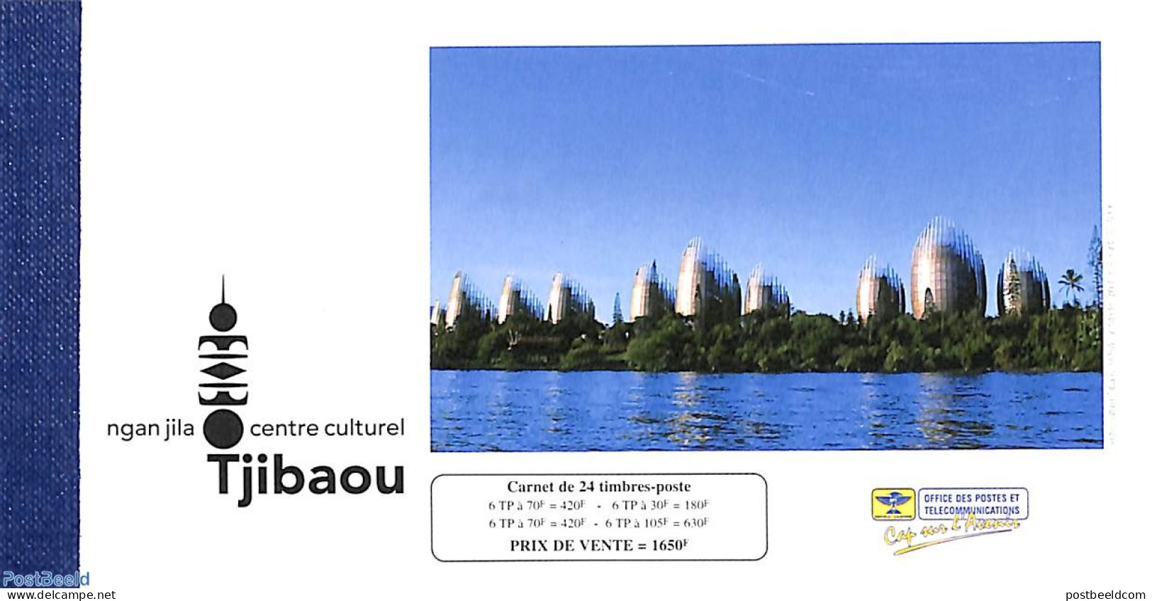 New Caledonia 1998 Culture Center Booklet, Mint NH, Stamp Booklets - Art - Modern Art (1850-present) - Paintings - Ongebruikt