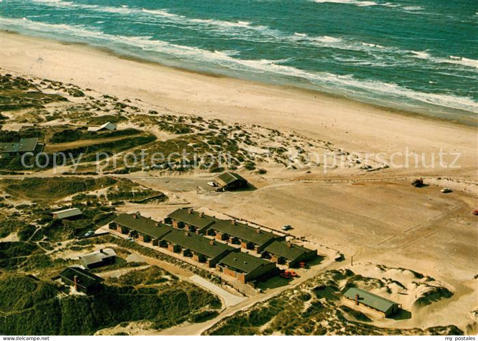 73242232 Henne Strand Fliegeraufnahme Henne Strand - Danemark