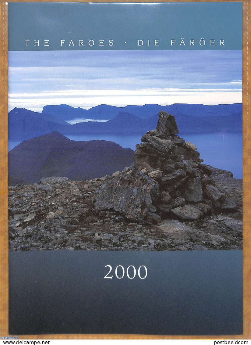 Faroe Islands 2000 Official Yearbook With Stamps 2000, Mint NH, Various - Yearsets (by Country) - Non Classés