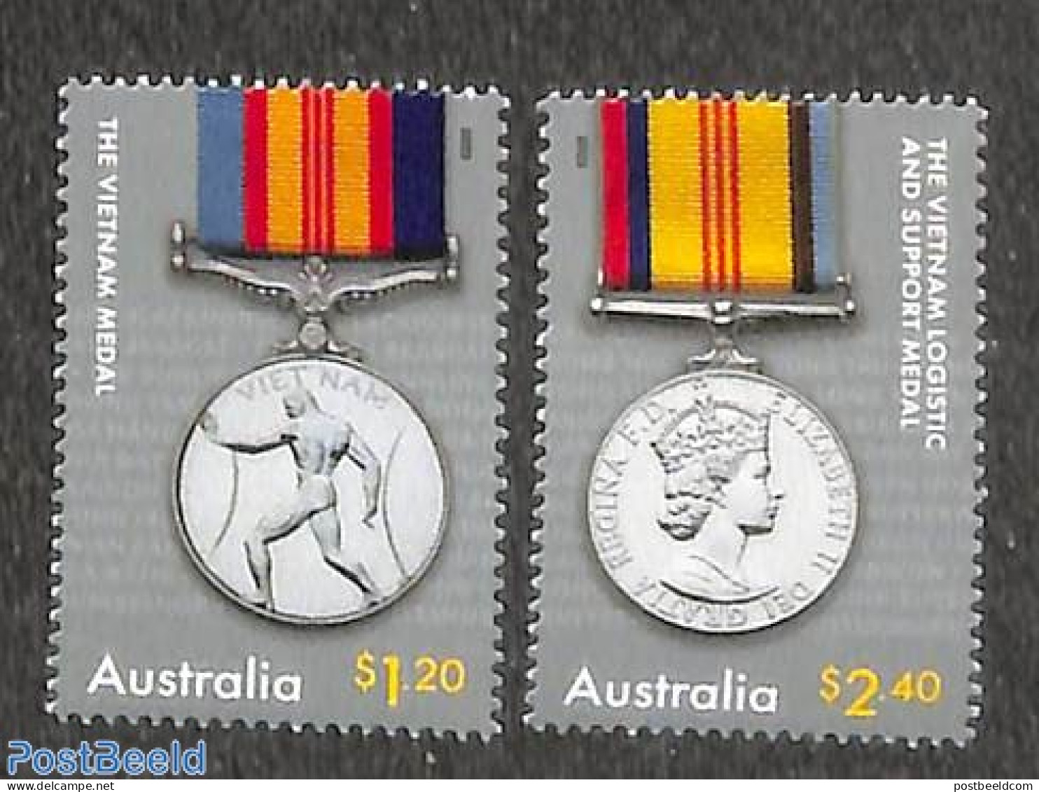 Australia 2023 ANZAC Decorations 2v, Mint NH, History - Decorations - Unused Stamps