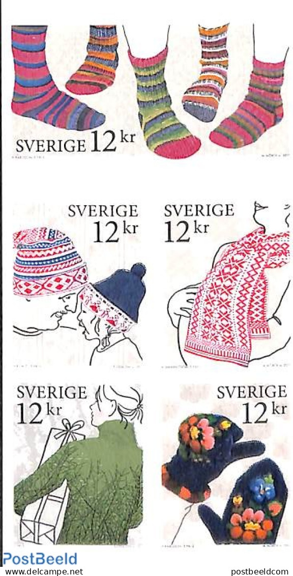 Sweden 2011 Textile 6v S-a, Mint NH, Various - Textiles - Nuovi
