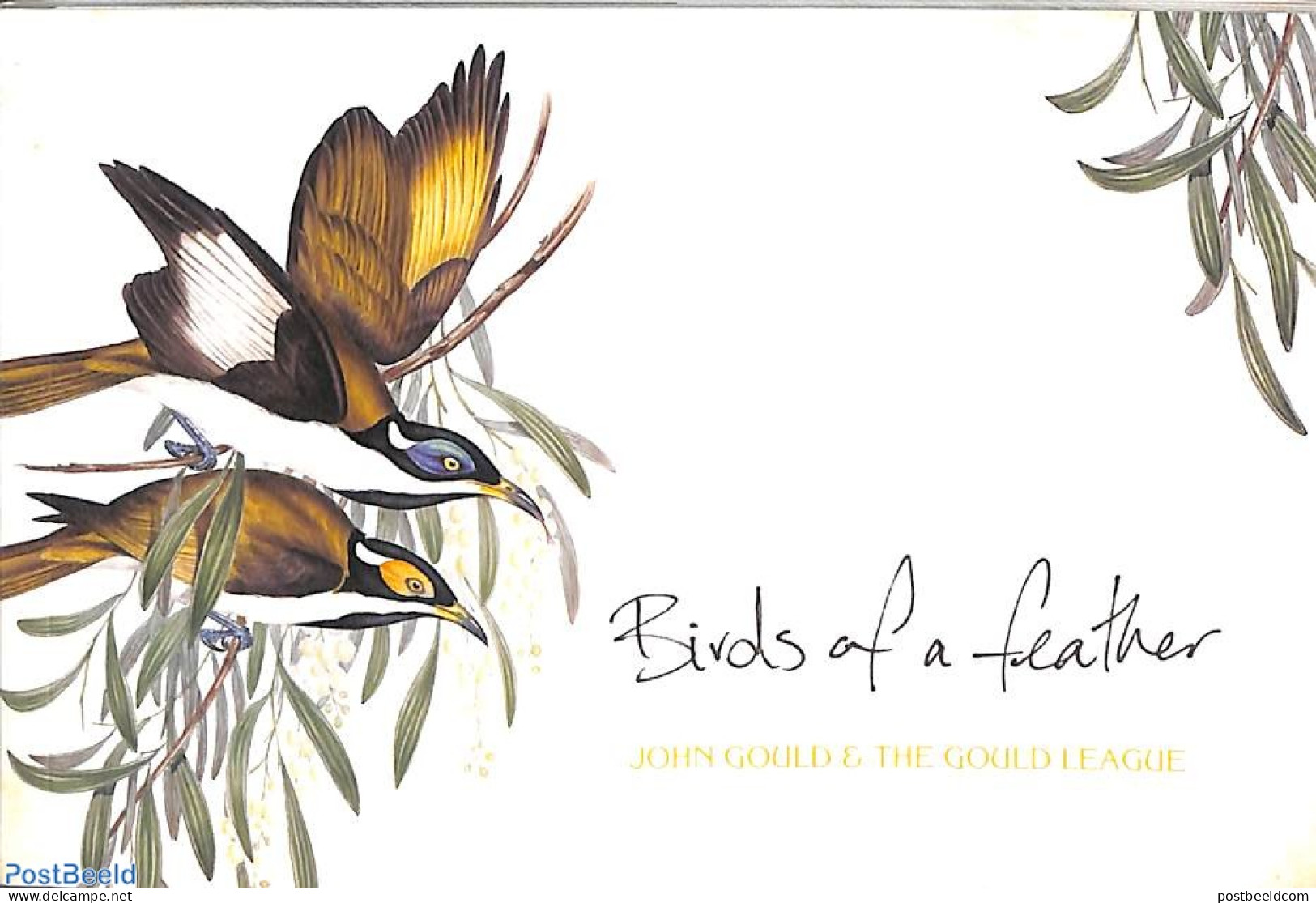 Australia 2009 Birds Of A Feather Prestige Booklet, Mint NH, Nature - Birds - Stamp Booklets - Neufs
