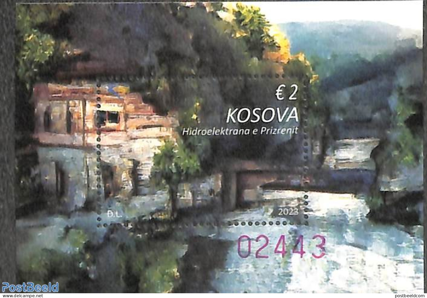 Kosovo 2023 Prizrenit HPP S/s, Mint NH, Nature - Water, Dams & Falls - Autres & Non Classés
