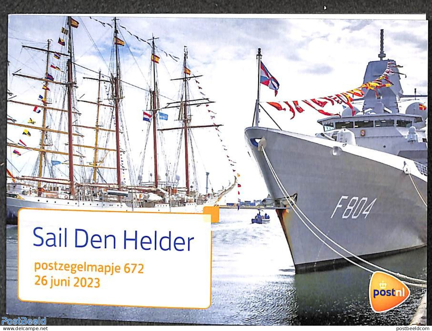 Netherlands 2023 Sail DEn Helder, Presentation Pack 672, Mint NH, Transport - Ships And Boats - Nuovi