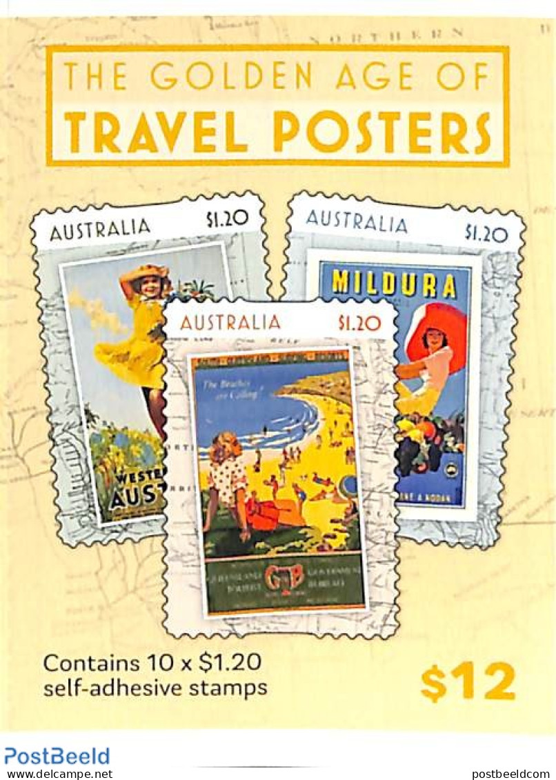 Australia 2023 Travel Posters Booklet S-a, Mint NH, Transport - Ships And Boats - Art - Poster Art - Ungebraucht