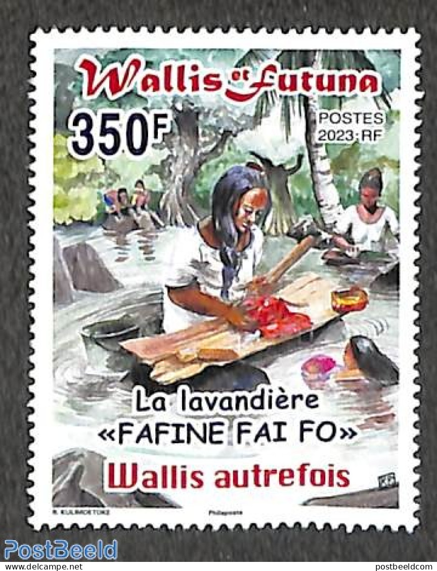 Wallis & Futuna 2023 La Lavandiere 1v, Mint NH - Autres & Non Classés