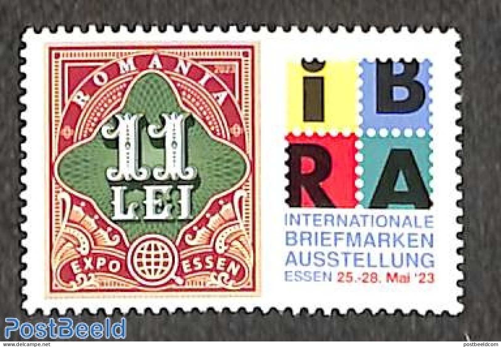 Romania 2023 IBRA 1v, Mint NH, Philately - Stamps On Stamps - Ongebruikt