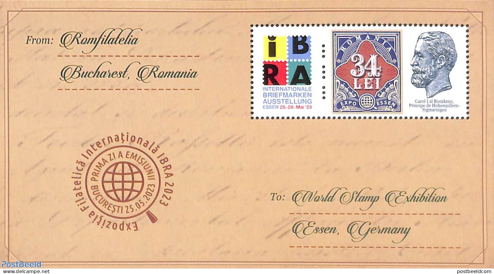 Romania 2023 IBRA S/s, Mint NH, Philately - Stamps On Stamps - Ongebruikt