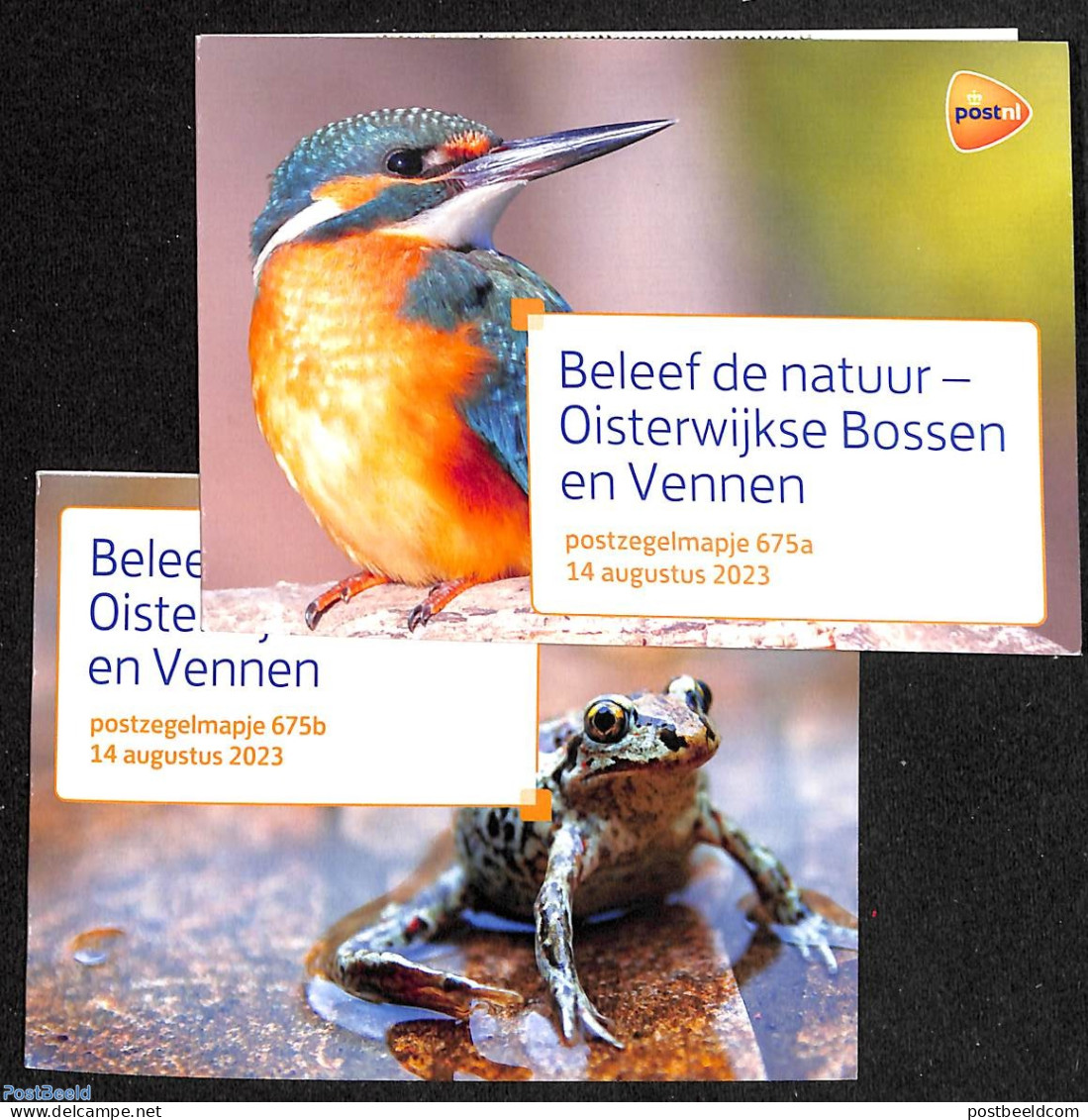 Netherlands 2023 Oisterwijkse Bossen, Presentation Pack 675a+b, Mint NH - Nuevos