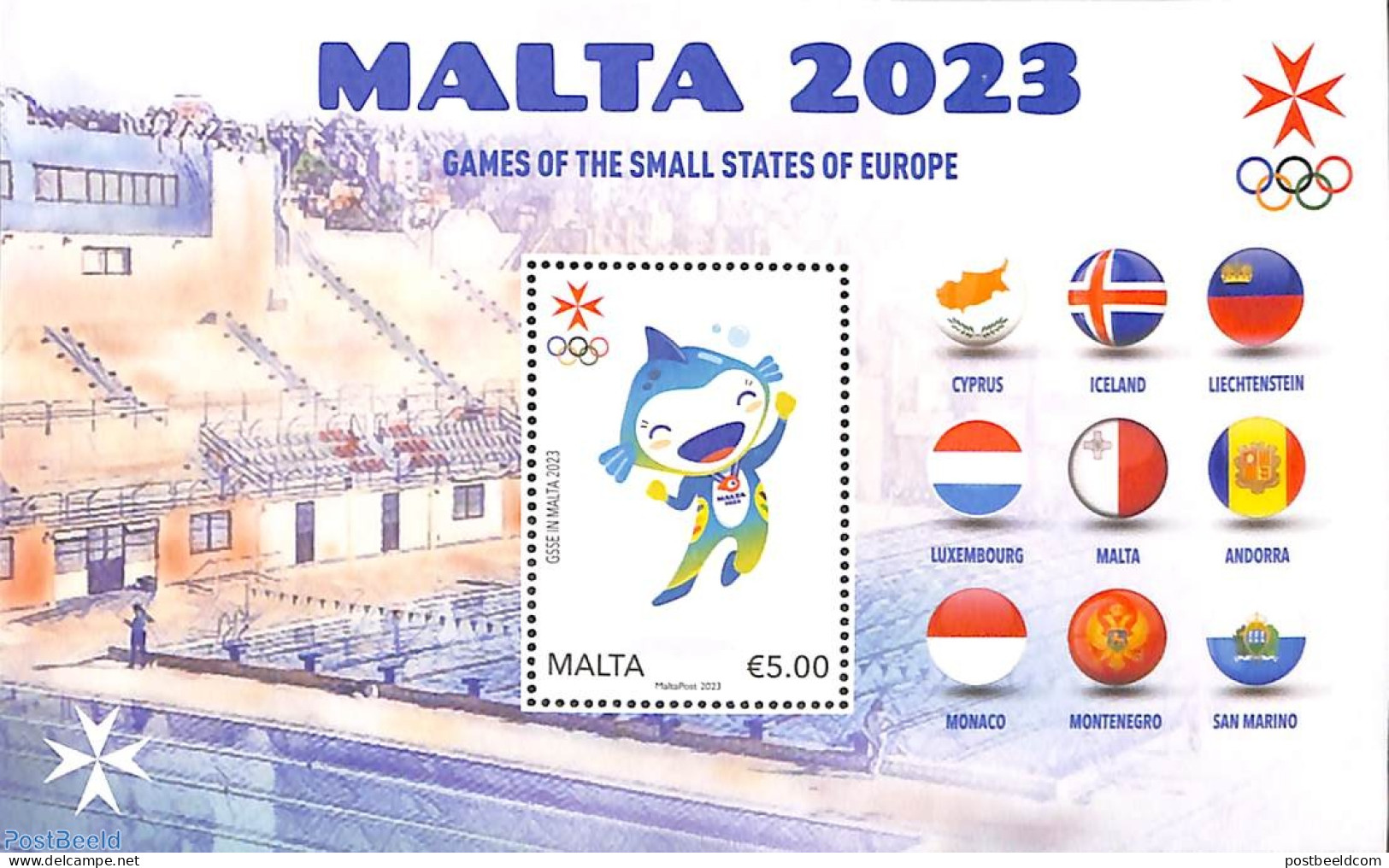 Malta 2023 European Small Country Games S/s, Mint NH, Sport - Sport (other And Mixed) - Malte
