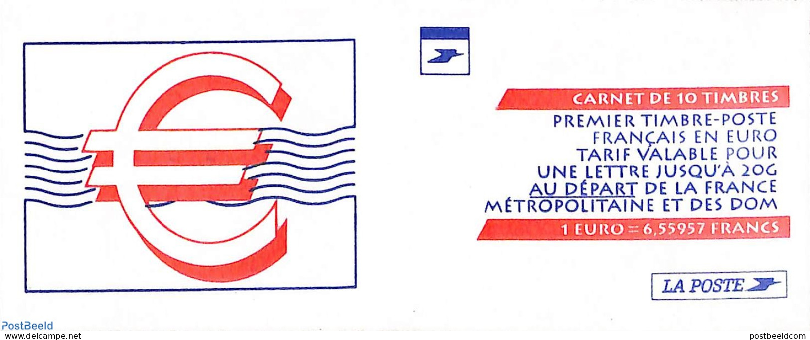 Saint Pierre And Miquelon 1999 Euro Booklet, Mint NH, Stamp Booklets - Non Classés
