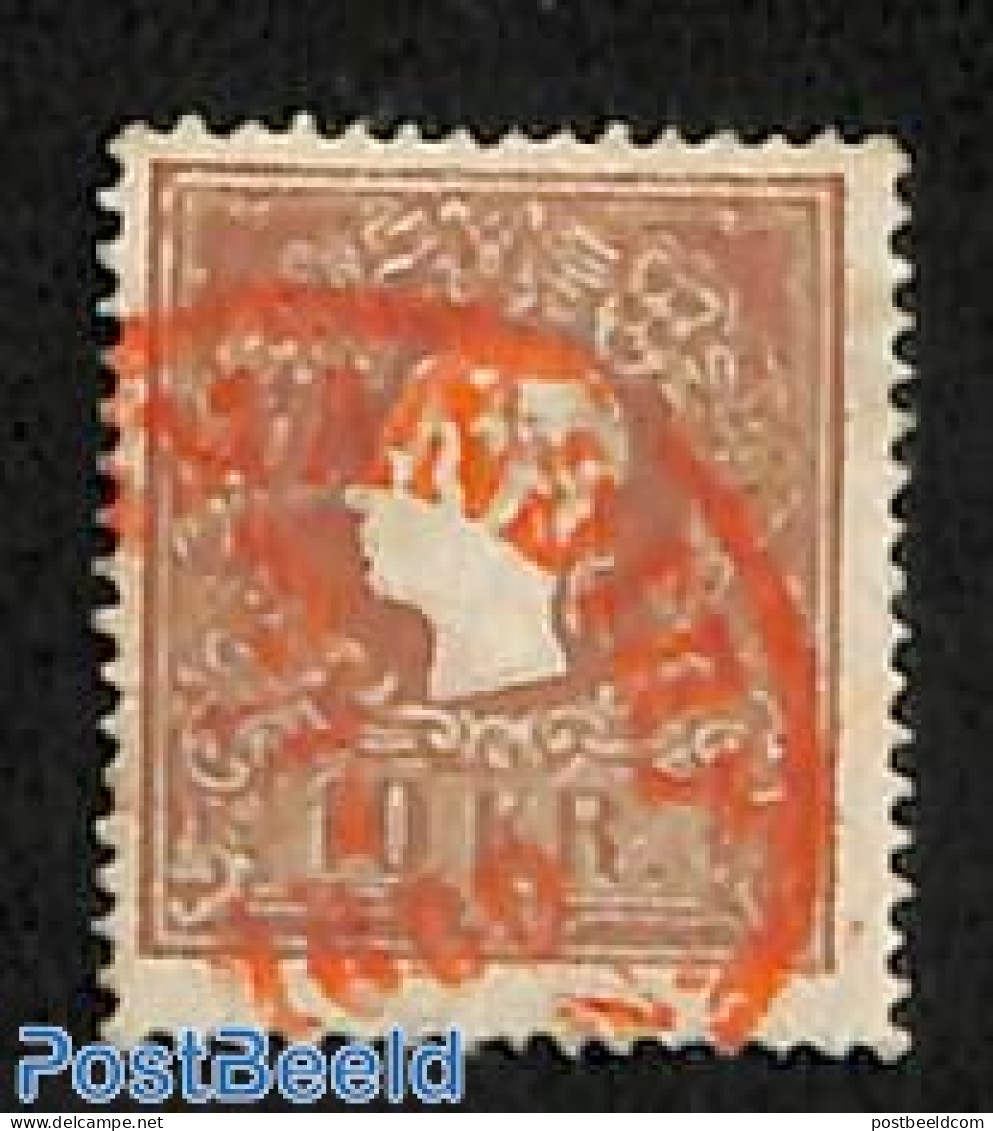Austria 1858 10kr, Type I, Used, Used Stamps - Oblitérés