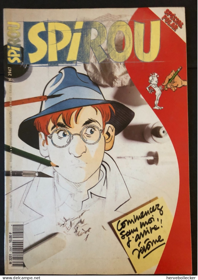 Spirou Hebdomadaire N° 2947 -1994 - Spirou Magazine