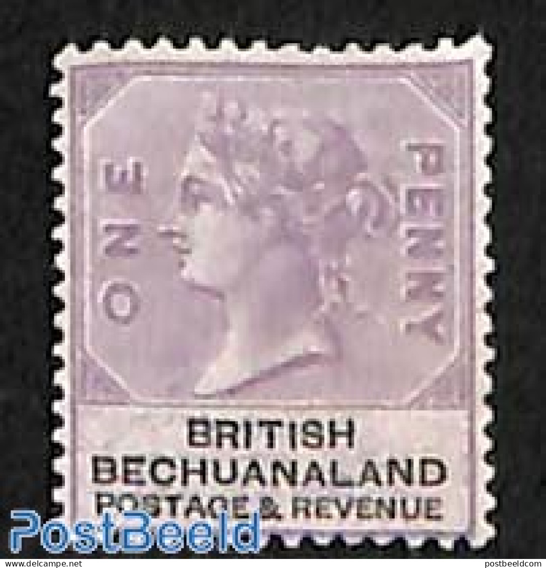 Botswana 1887 1d, Stamp Out Of Set, Without Gum, Unused (hinged) - Botswana (1966-...)