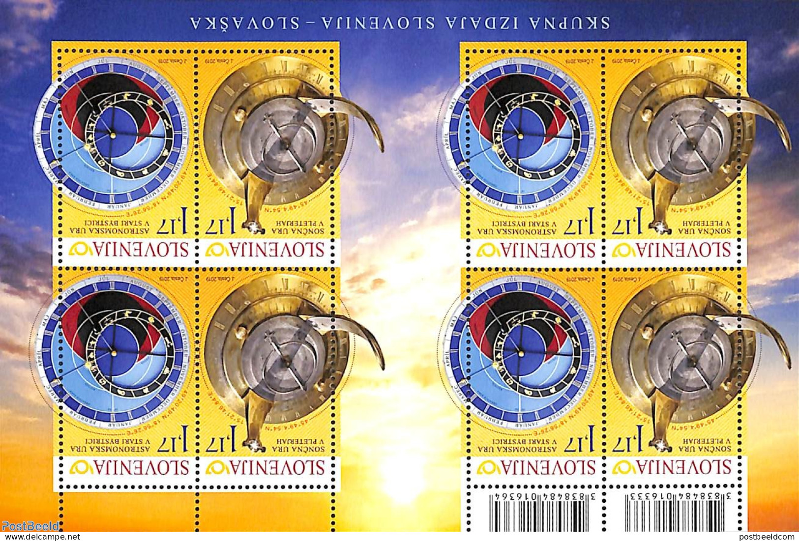 Slovenia 2019 Joint Issue Slovakia M/s, Mint NH, Various - Joint Issues - Joint Issues