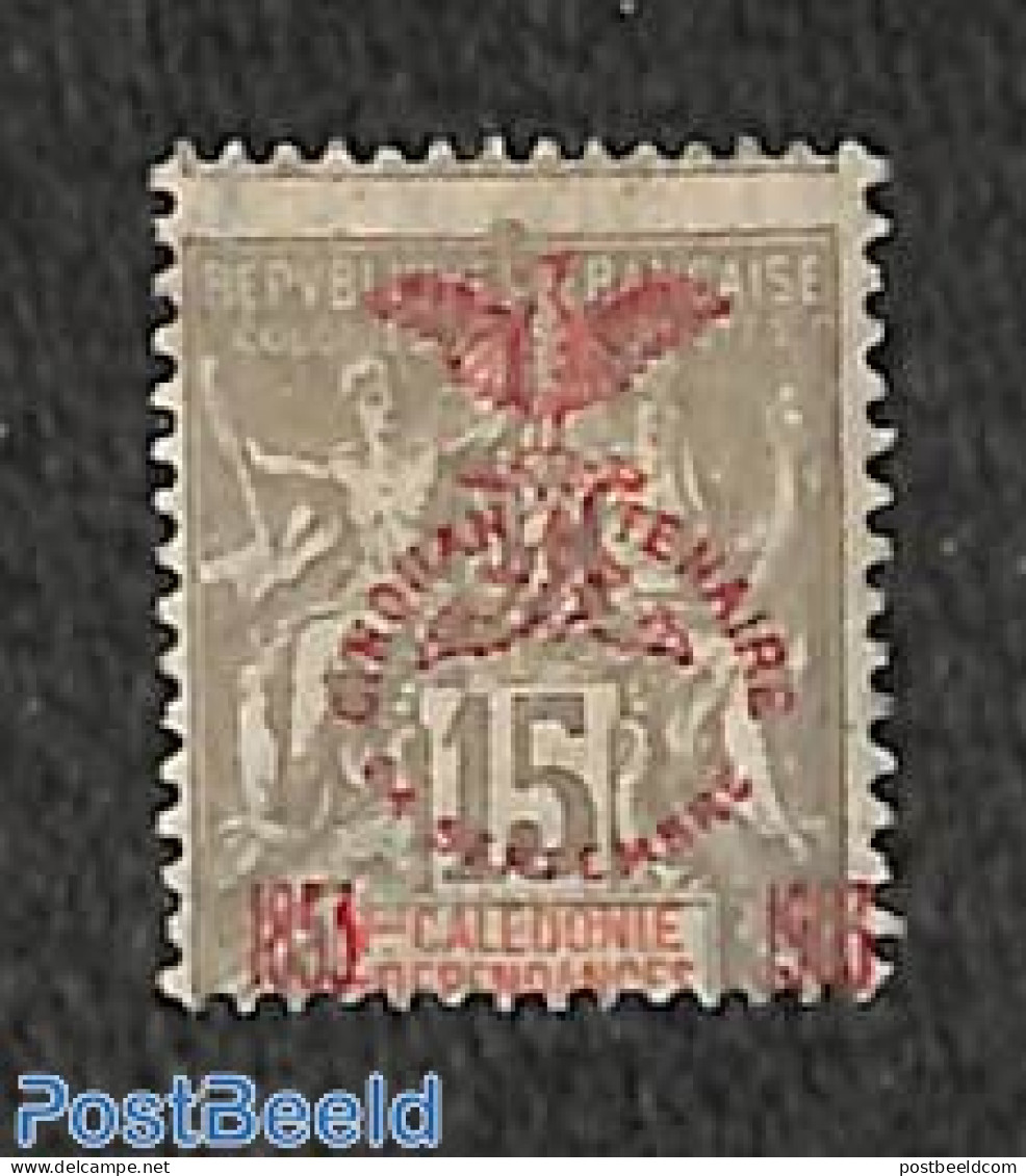New Caledonia 1903 15c, Stamp Out Of Set, Unused (hinged) - Ungebraucht