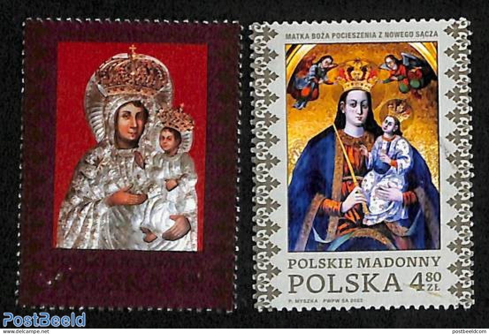 Poland 2023 Madonna 2v, Mint NH, Religion - Religion - Unused Stamps