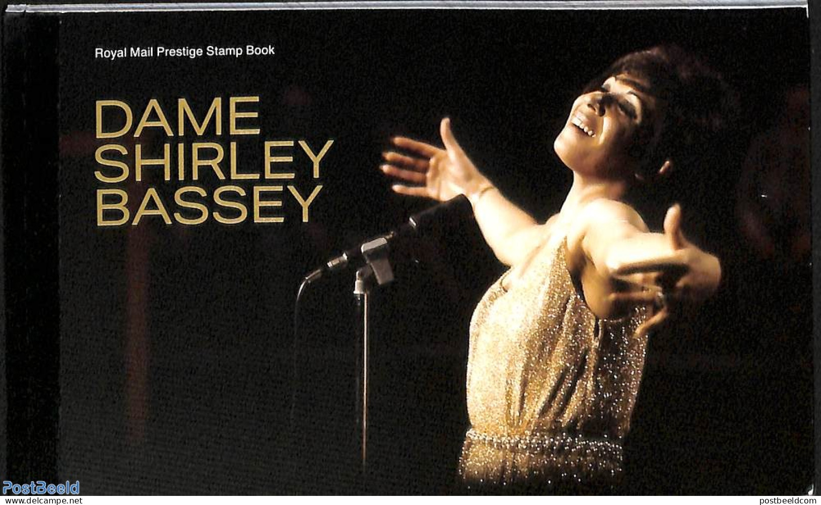 Great Britain 2023 Shirley Bassey, Prestige Booklet, Mint NH, Stamp Booklets - Nuevos