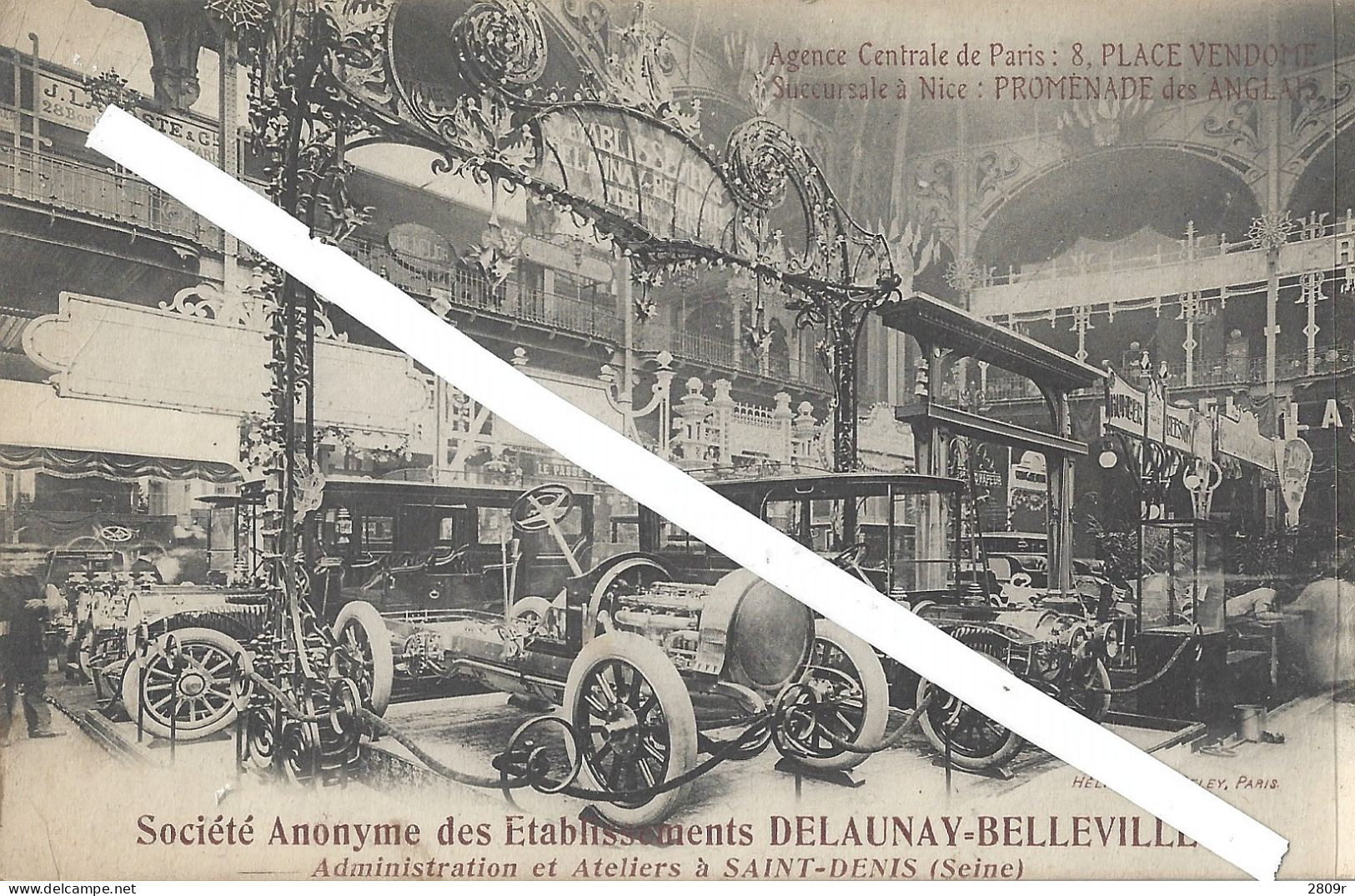 Etablissement Delaunay Belleville (garages , Automobile ) - Petits Métiers à Paris