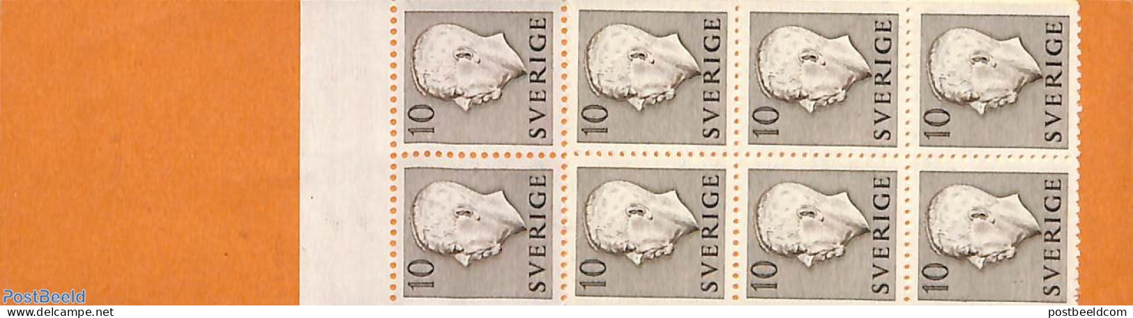 Sweden 1954 20x 10ö Booklet, Mint NH, Stamp Booklets - Ungebraucht
