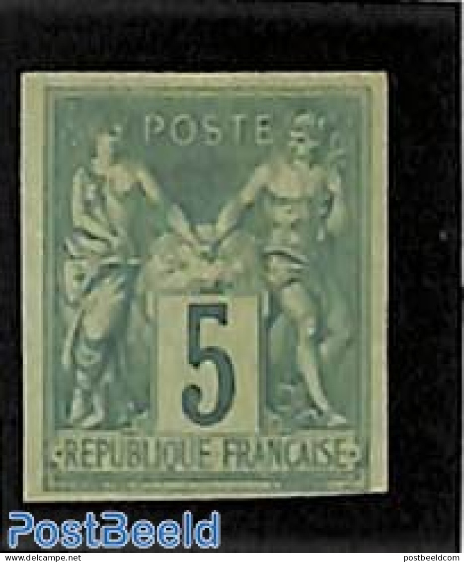French Colonies (gen. Issues) 1877 5c, Stamp Out Of Set, Unused (hinged) - Autres & Non Classés
