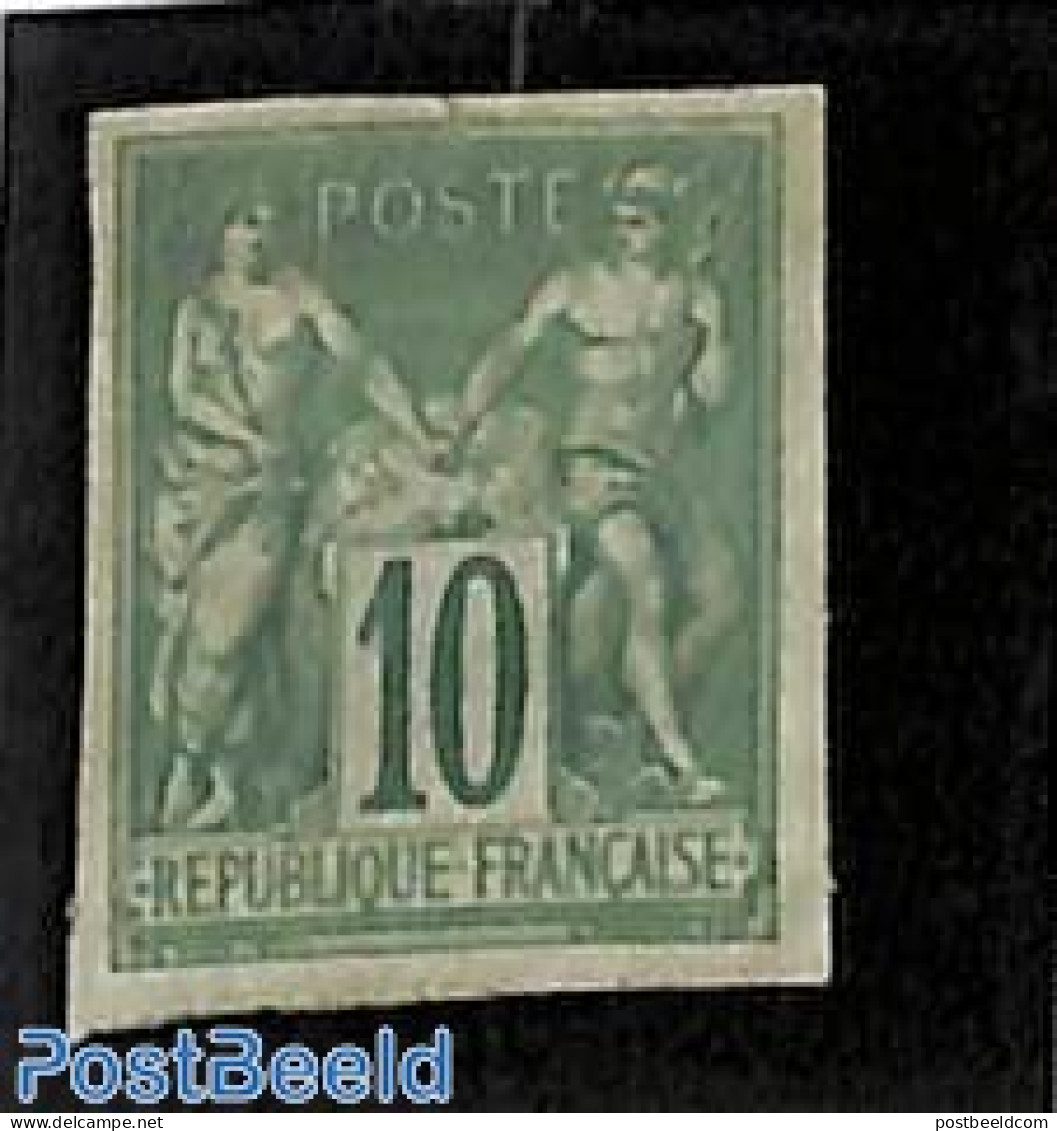 French Colonies (gen. Issues) 1877 10c, Stamp Out Of Set, Unused (hinged) - Other & Unclassified