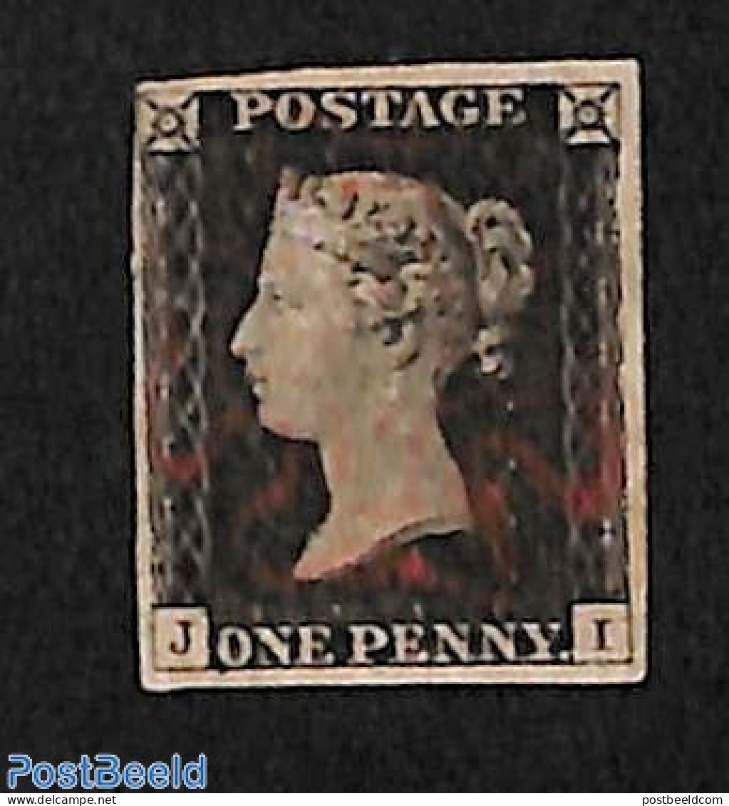 Great Britain 1840 Penny Black, Used, Used Or CTO - Used Stamps