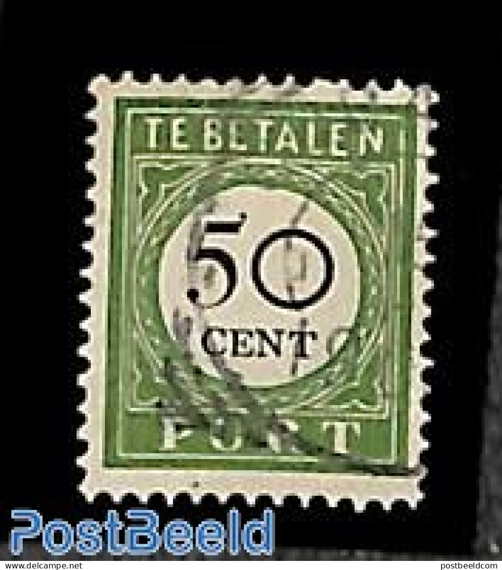 Netherlands Antilles 1892 Postage Due 50c, Used, Used Or CTO - Otros & Sin Clasificación