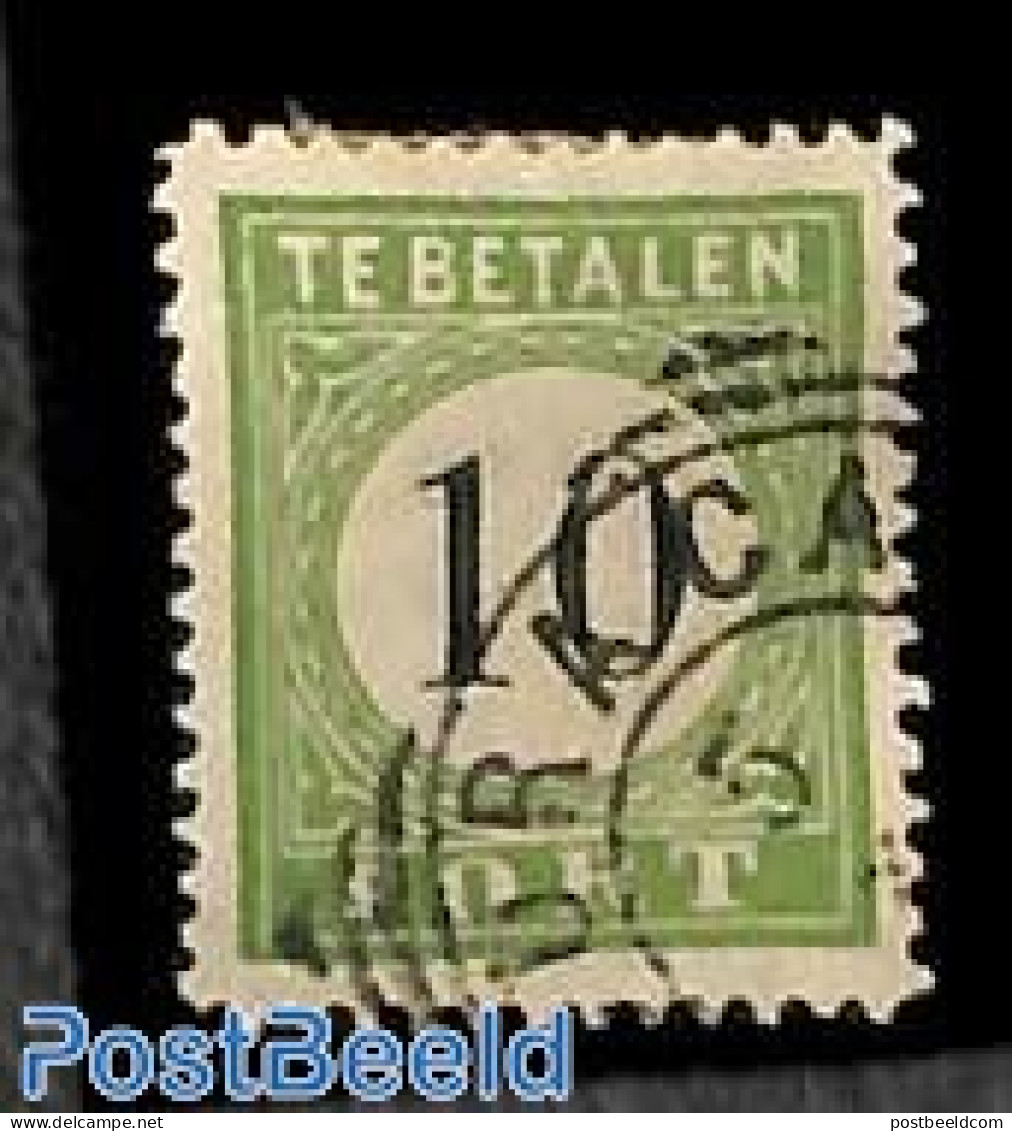 Netherlands Antilles 1889 Postage Due, 10c, Type III, Used, Used Or CTO - Altri & Non Classificati