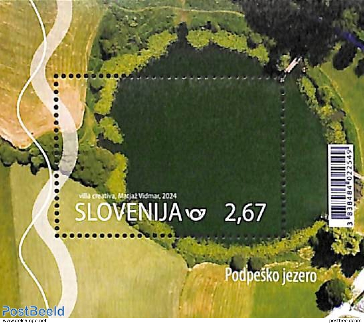 Slovenia 2024 Podpesko Jezero Lake S/s, Mint NH - Slowenien