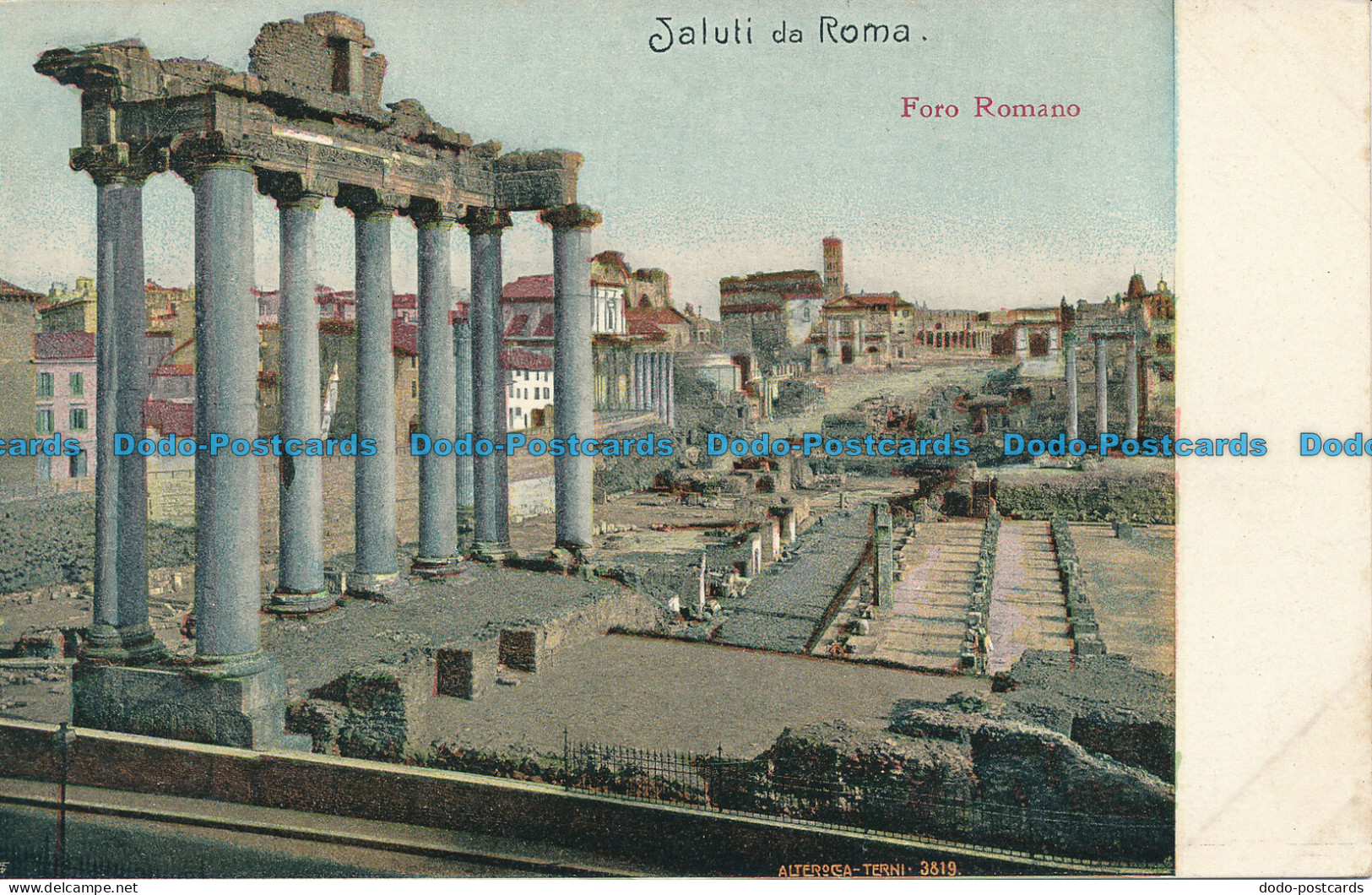 R038545 Saluti Da Roma. Foro Romano. B. Hopkins - World