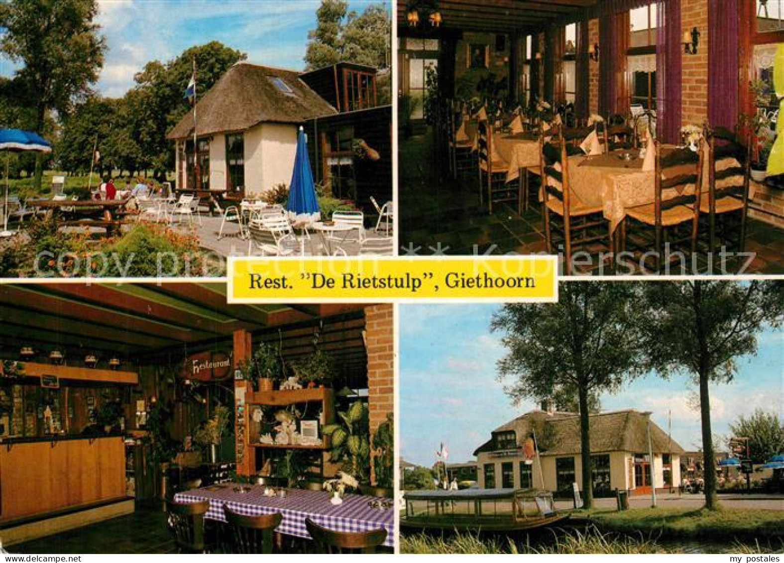 73241877 Giethoorn Restaurant De Rietstulp Giethoorn - Autres & Non Classés