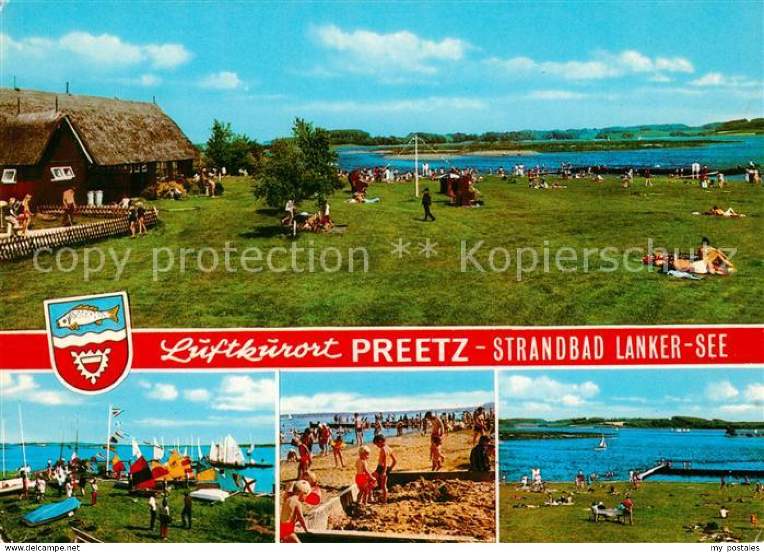 73241322 Preetz Holstein Strand Segelboote Preetz Holstein - Preetz