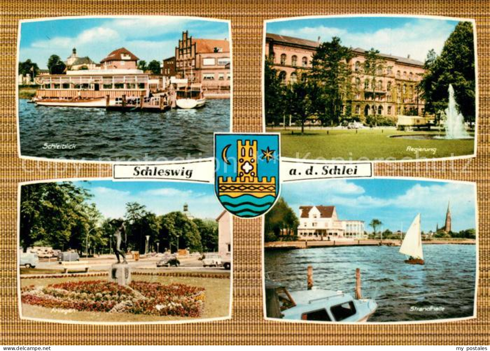 73241314 Schleswig Schlei Schleiblick Regierung Strandhalle Parkanlagen Schleswi - Autres & Non Classés
