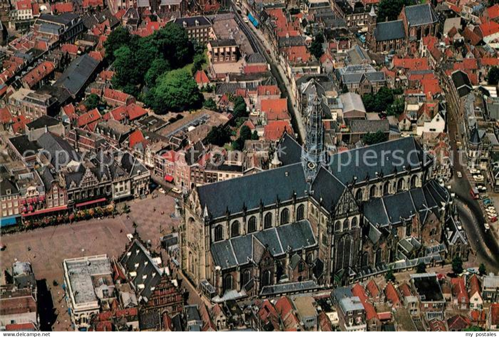 73241167 Haarlem Grote Of St Bavokerk Luchtopname Haarlem - Autres & Non Classés