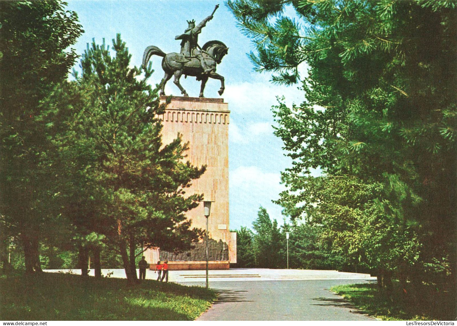 ROUMANIE - Suceava - Statue D'Etienne Le Grand - Vue Générale - Animé - Carte Postale - Romania