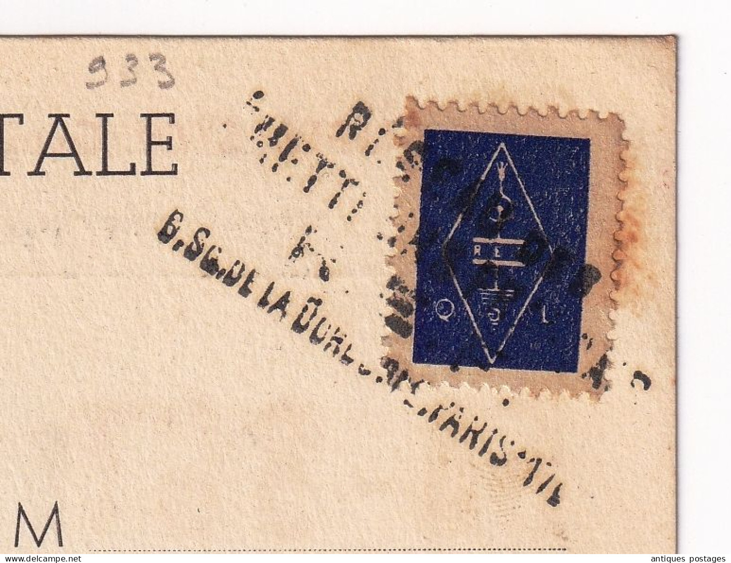 Algérie 1937 Centre De Transmission Radio De Douéra Alger Dangel Sous Officier Du Génie OFALAC - Cartas & Documentos